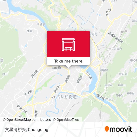 文星湾桥头 map