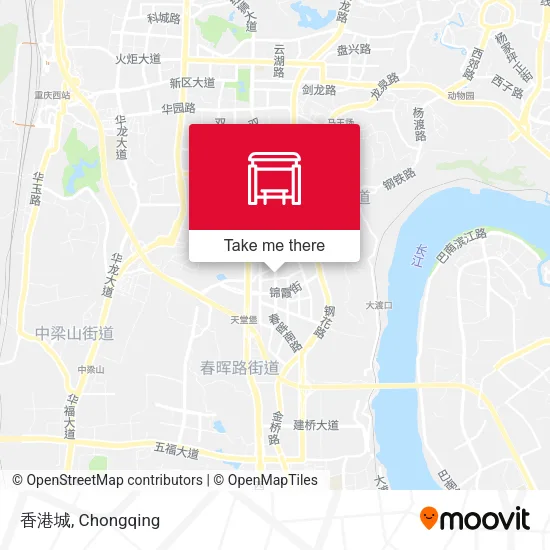 香港城 map