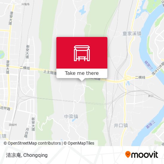 清凉庵 map