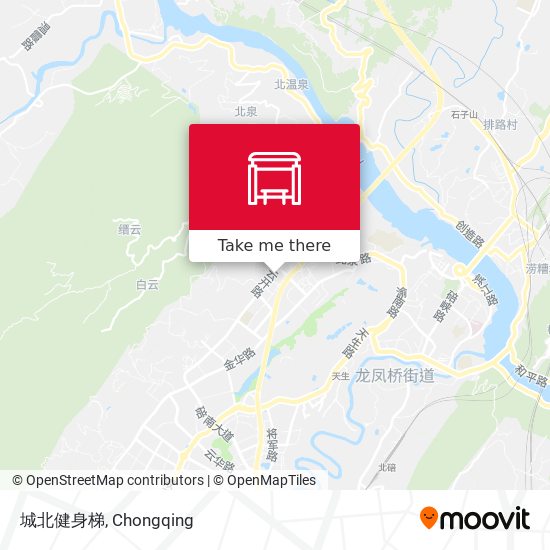 城北健身梯 map