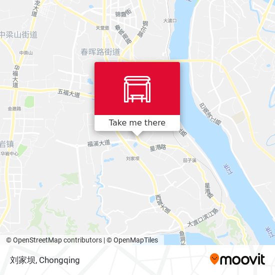 刘家坝 map
