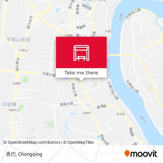 香巴 map