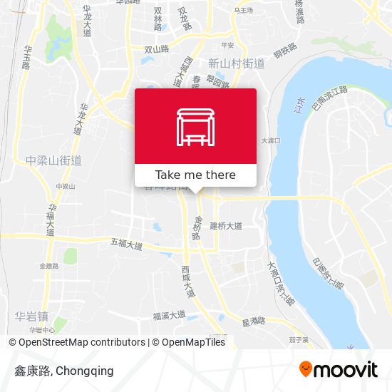 鑫康路 map
