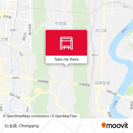 白金路 map