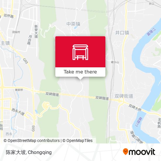陈家大坡 map
