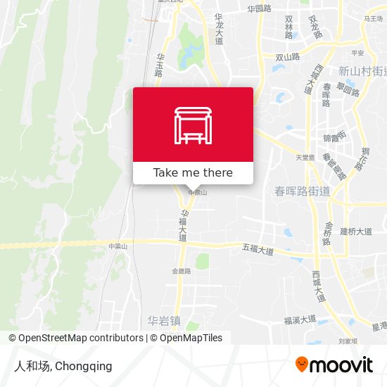 人和场 map
