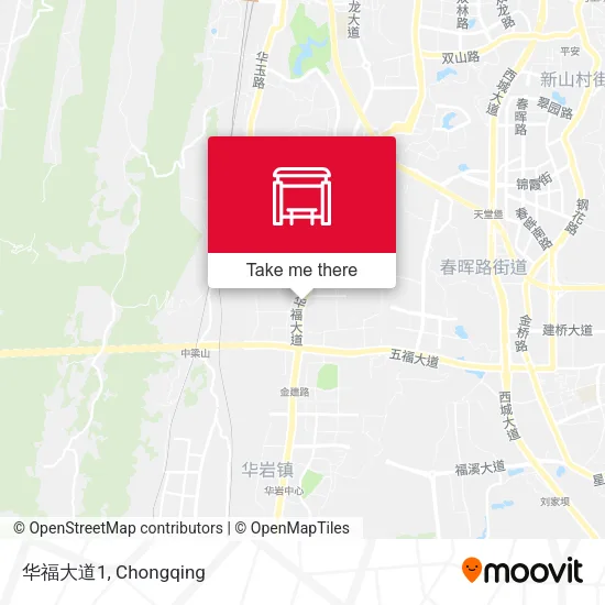 华福大道1 map