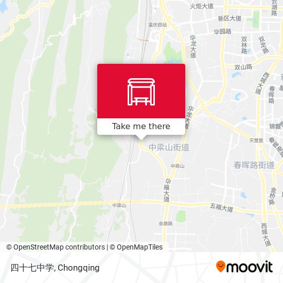 四十七中学 map