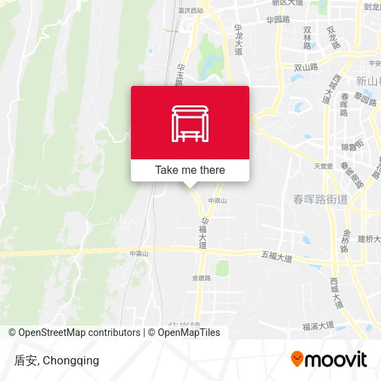 盾安 map