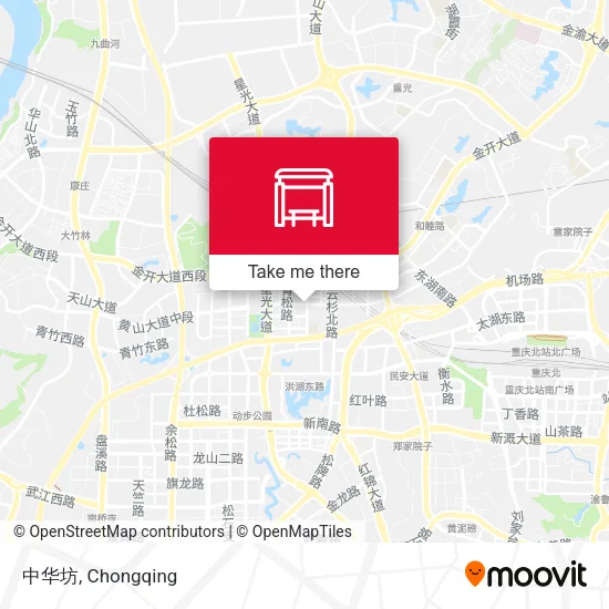 中华坊 map