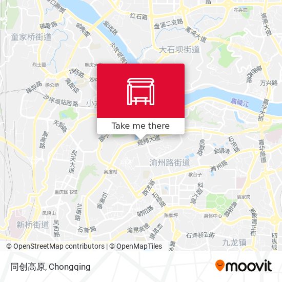 同创高原 map