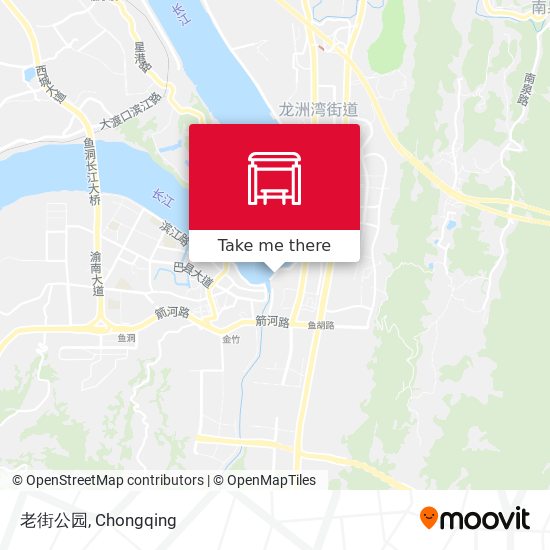 老街公园 map