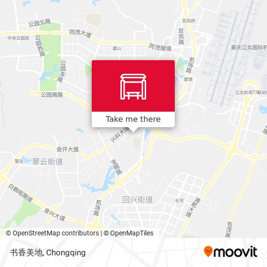书香美地 map