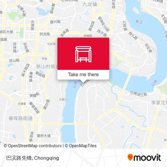巴滨路先锋 map