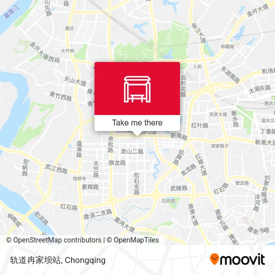轨道冉家坝站 map