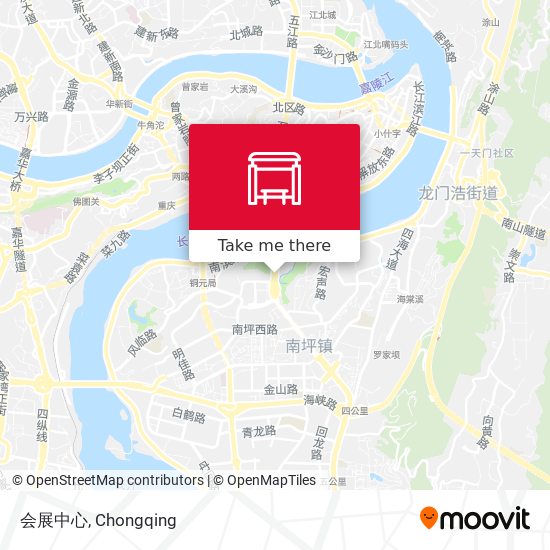 会展中心 map