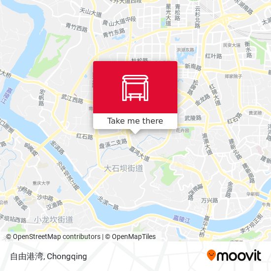 自由港湾 map