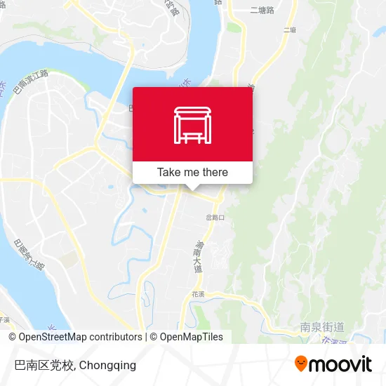 巴南区党校 map