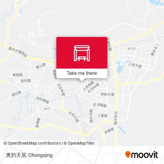 奥韵天居 map