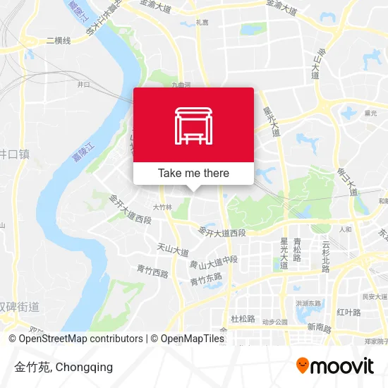 金竹苑 map