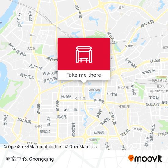 财富中心 map