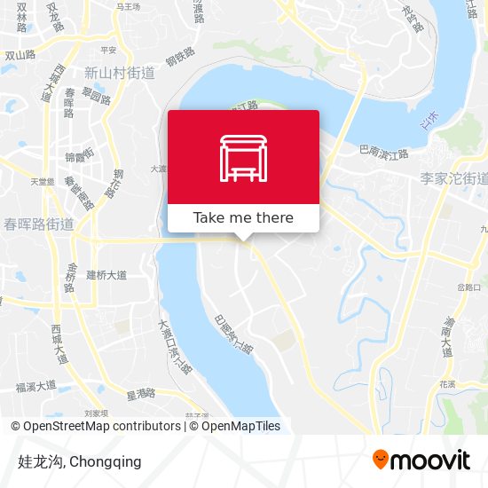 娃龙沟 map