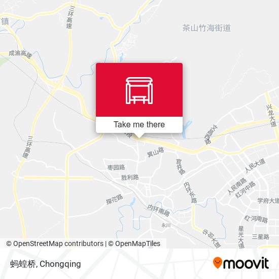 蚂蝗桥 map