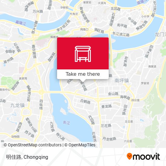 明佳路 map