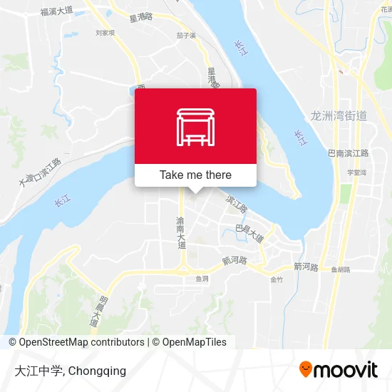 大江中学 map
