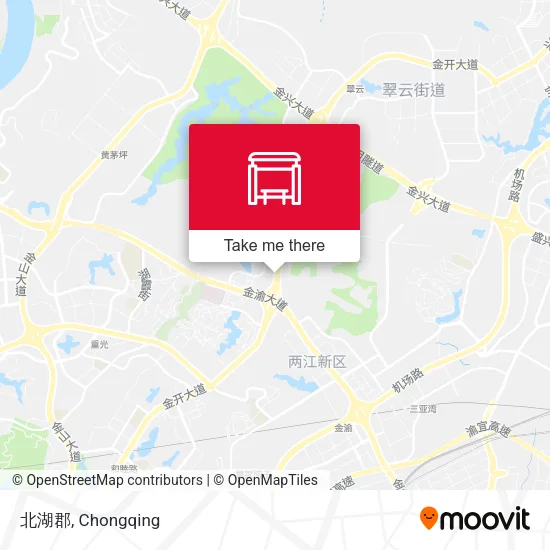 北湖郡 map
