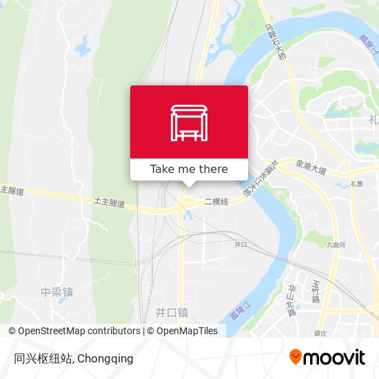 同兴枢纽站 map
