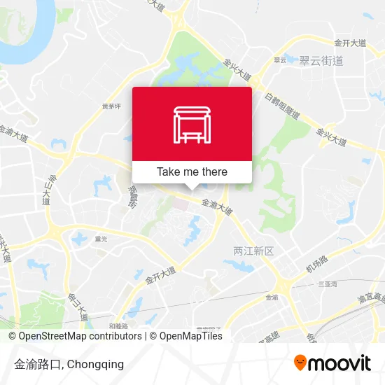 金渝路口 map