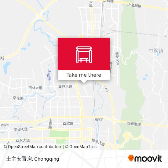 土主安置房 map