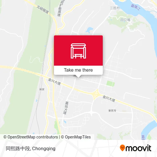 同熙路中段 map