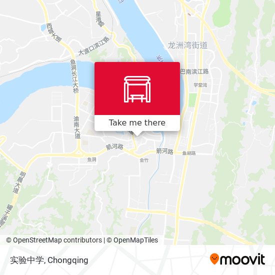 实验中学 map