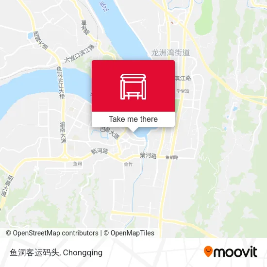 鱼洞客运码头 map