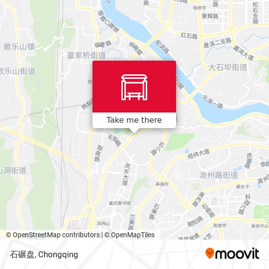 石碾盘 map