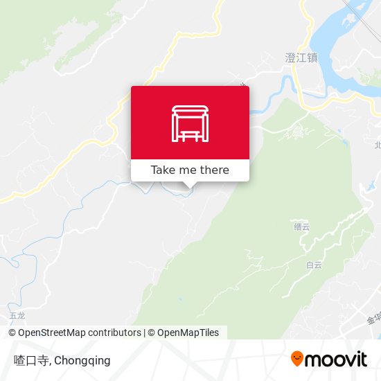 喳口寺 map