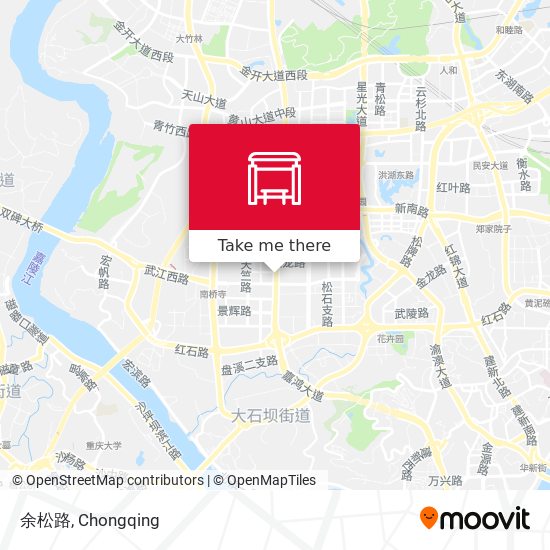 余松路 map