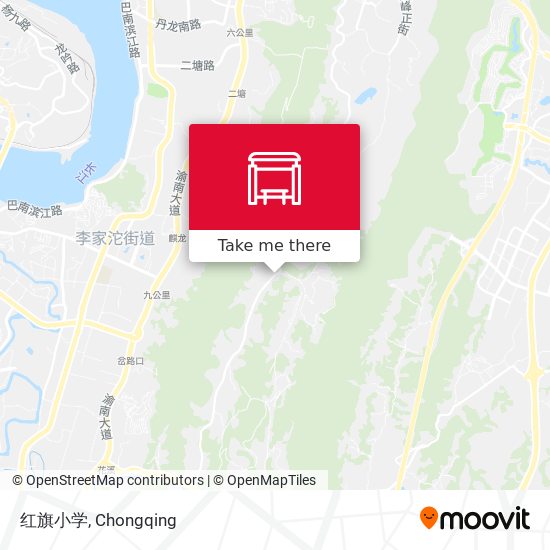 红旗小学 map