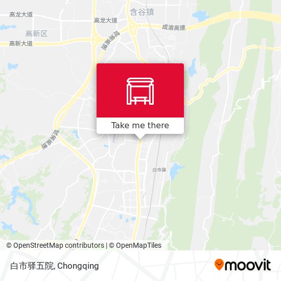 白市驿五院 map