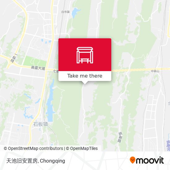 天池旧安置房 map