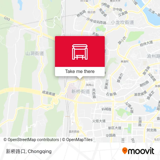 新桥路口 map