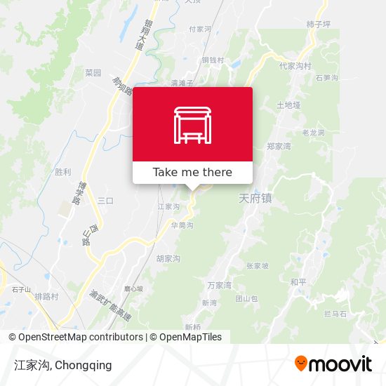 江家沟 map