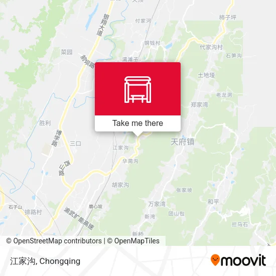 江家沟 map