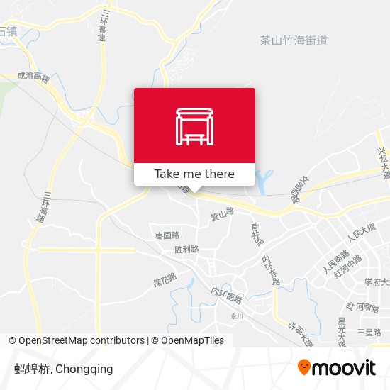 蚂蝗桥 map