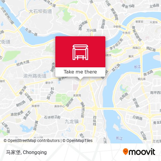 马家堡 map