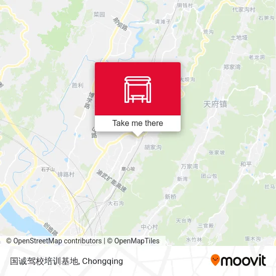 国诚驾校培训基地 map