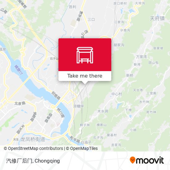 汽修厂后门 map