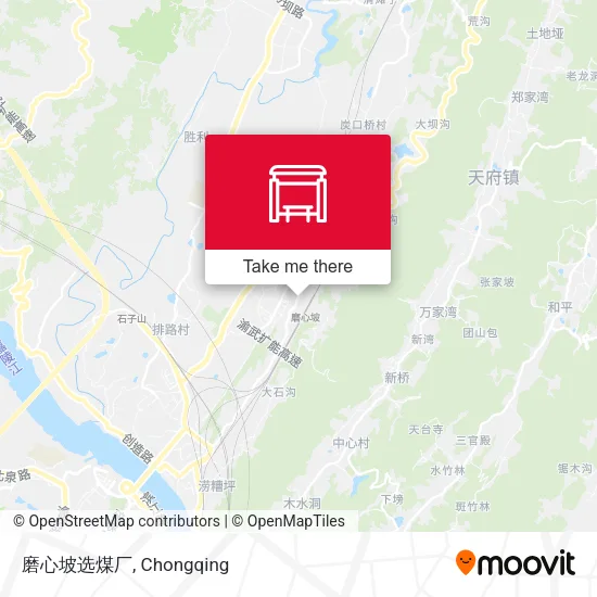 磨心坡选煤厂 map